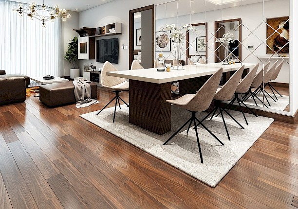 pvc eikenhout look