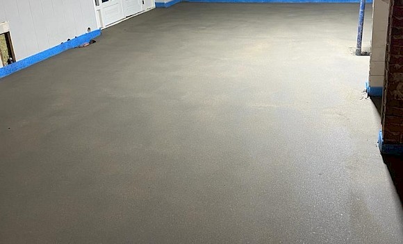 Zandcement dekvloer